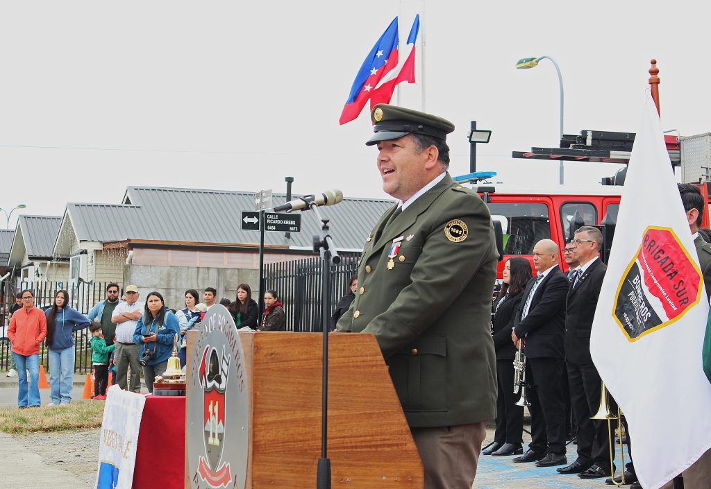 Puerto Montt inauguró su undécima Compañía de Bomberos en el sector Puerta Sur