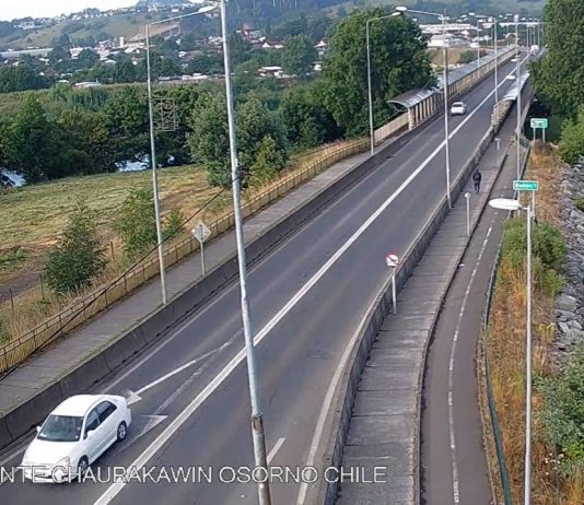 Osorno: Puente Chaurakawin permanecerá cerrado a tránsito vehicular durante el fin de semana inicio