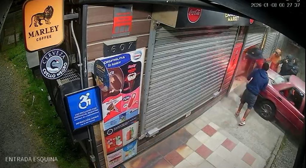 Robo con “alunizaje” en Valdivia: delincuentes escaparon con $7 millones en especies