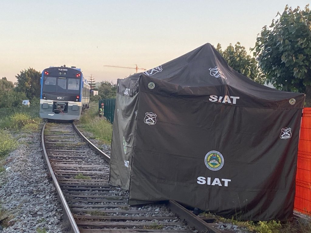 SIAT investiga accidente con resultado de muerte en cruce ferroviario en Llanquihue