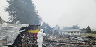 Incendio en Colegio Bicentenario de Alerce: LABOCAR realiza pericias y hay cuatro detenidos