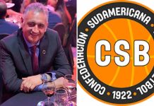 Histórico: osornino Irán Arcos asume la presidencia del básquetbol sudamericano