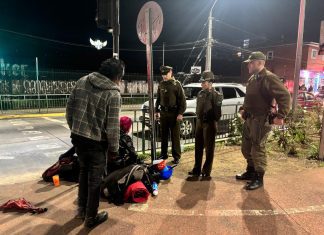 Carabineros de Osorno desarrollaron ronda preventiva por fin de semana largo