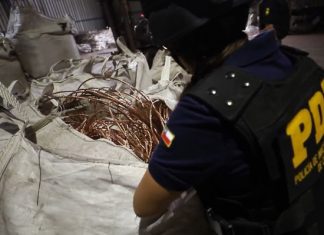 Desarticulan red criminal que exportaba cobre robado desde Los Lagos a China usando facturas falsas