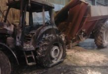 Atentado incendiario en ruta Lautaro-Curacautín deja tres máquinas forestales destruidas