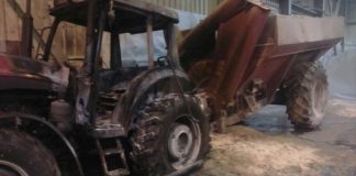 Atentado incendiario en ruta Lautaro-Curacautín deja tres máquinas forestales destruidas
