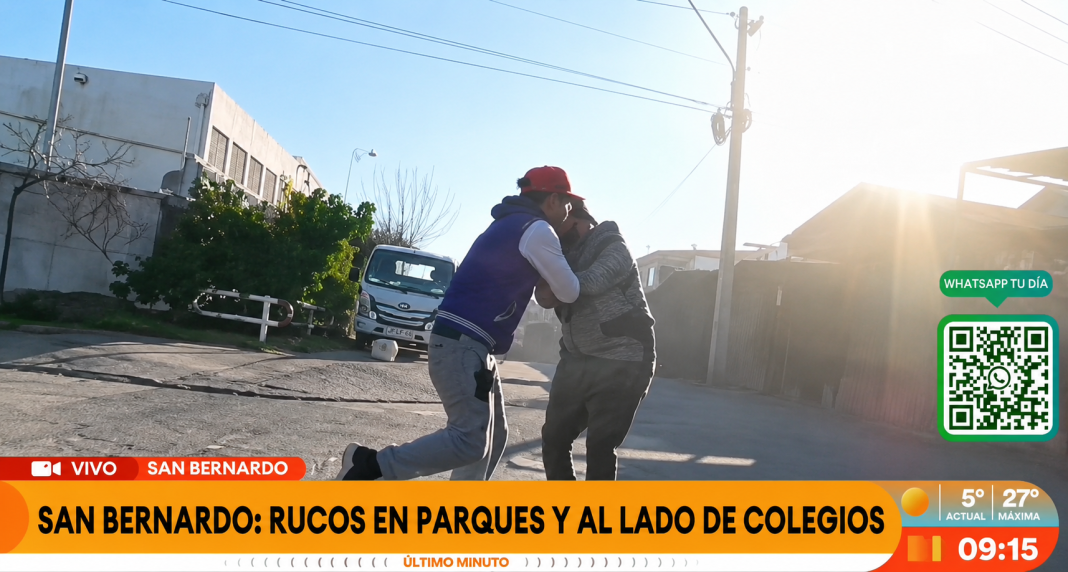 pelea a periodista catete