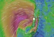 Los Lagos bajo alerta: Pronostican rachas de viento de 70 km/h y precipitaciones de hasta 40 mm