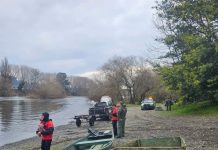 Se busca desaparecido en las aguas del río Rahue: Intenso operativo de Grupo URAT y GOPE de Carabineros de Puerto Montt