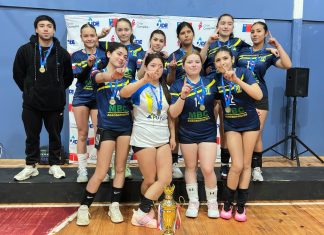 Colegio Creación representará a la provincia de Osorno en el Regional de Vóleibol Escolar Sub-14 Damas
