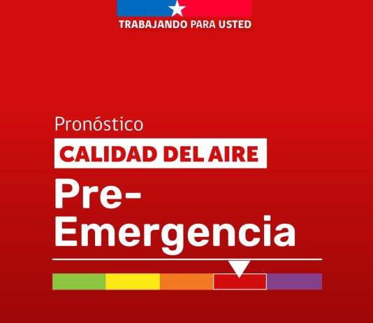 Osorno con pre emergencia hoy sábado, con cero ventilación y cielos despejados