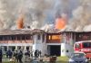 Bomberos sigue trabajando en incendio de «Regimiento Arauco» en Osorno
