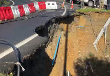 Autoridades evaluaron en terreno medidas por daño en ruta de San Juan de la Costa