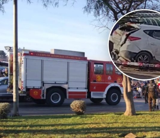 Auto atropella a varias personas en feria de Viña del Mar: Hay al menos seis fallecidos