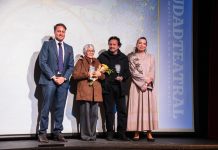 Temporales Internacionales de Teatro distinguen a Giovanni Besazza y Gloria Casas con el Premio a la Trayectoria