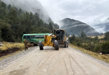 Alerta Amarilla mantiene desplegados equipos de emergencia en la provincia de Palena ante intensas heladas y riesgo de deslizamientos