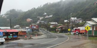 Los Lagos bajo alerta amarilla: Intenso sistema frontal eleva riesgos de remoción en masa y fuertes lluvias