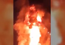 Un camión cargado con 35 mil litros de combustible se incendia en la Ruta 5 Sur