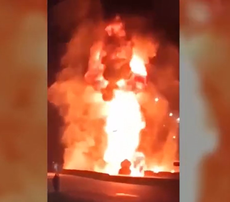 incendio camion