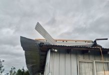 Temporal en Los Lagos daña 97 viviendas y se mantiene la alerta preventiva