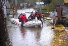 Declaran Alerta Roja para Osorno por desborde de ríos en distintos puntos de la ciudad