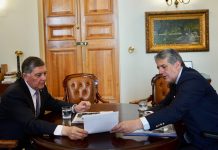 Gobernador Alejandro Santana ofrece colaboración del Gobierno Regional para impulsar modernización del Paso Cardenal Samoré