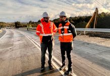 Este sábado se abrirán al tránsito 12 km del bypass de Castro y se mantendrá un perímetro con restricción por trabajos de emergencia