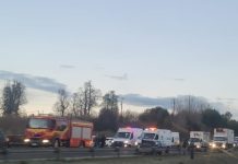 Al menos 7 lesionados en colisión múltiple en la Ruta 5 Sur en cercanías de puente Chifín