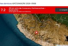 Gobierno de Perú declara en emergencia cinco distritos afectados por terremoto de 7,2