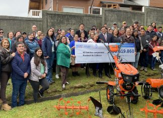 INDAP entrega más de $80 millones para potenciar a 63 familias agricultoras de Calbuco