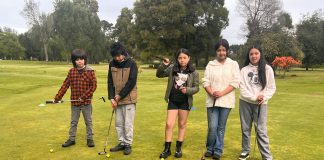 DAEM Osorno acerca el golf a estudiantes de cuatro escuelas municipales