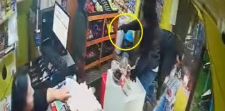 Mujer se enfrenta a delincuentes armados lanzándoles huevos en medio de robo a minimarket en Llanquihue
